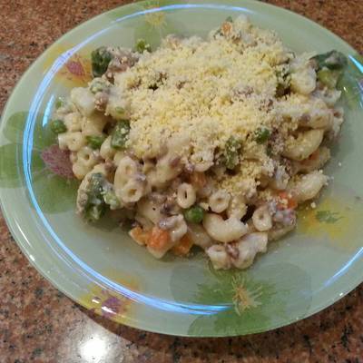  مكرونة بالخضار 