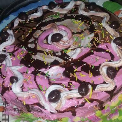  كيكه جاهزة ومزينه 