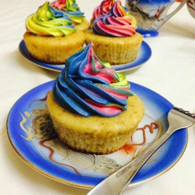  فانيلا كب كيك هش جدا 