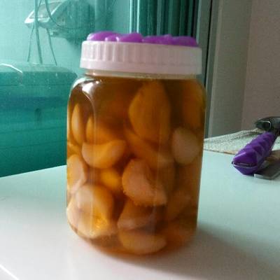  الثوم بزيت الزيتون لصحة أفضل 