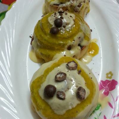  سينابون بتشيز كريم و صوص المانجو 