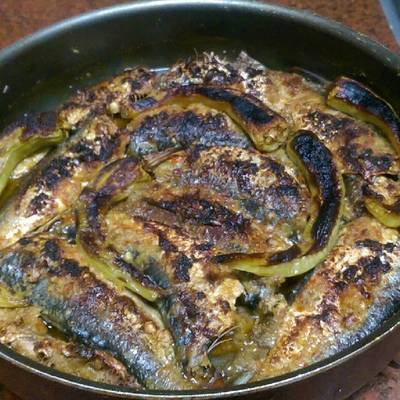  صينية سردين بالدقة والشطة 