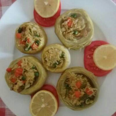  خرشوف محشى..