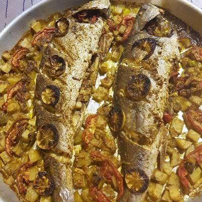  صينيه سمك وقار 