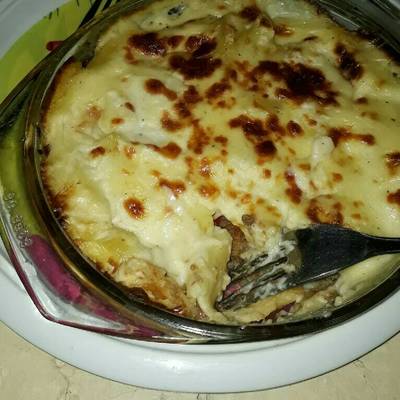  مكرونه باشميل 