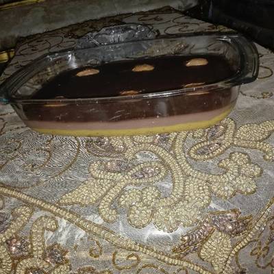  بطاطا بباشميل الشيكولاته 