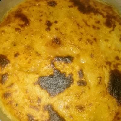  بطاطس باللحمة المفرومة بالبشاميل 