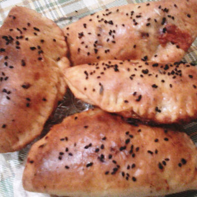  خبيزات بالجبن والدجاج 