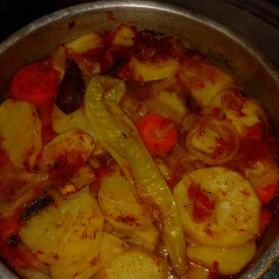  احلى صينية بطاطس ولا اسهل من كدا 