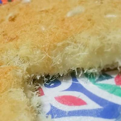  كنافة بالقشطة (حلويات رمضانية) 