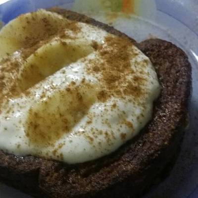  كيك التوست بالموز 