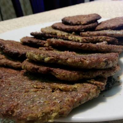  شرائح الخبز المشبعه بالعدس 