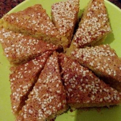  كيكه دقيق ذره بالبرتقال 