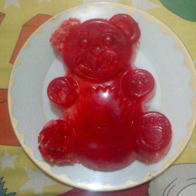  تورتة دبدوب بسيطه 