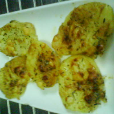  بطاطس بالزبادى 