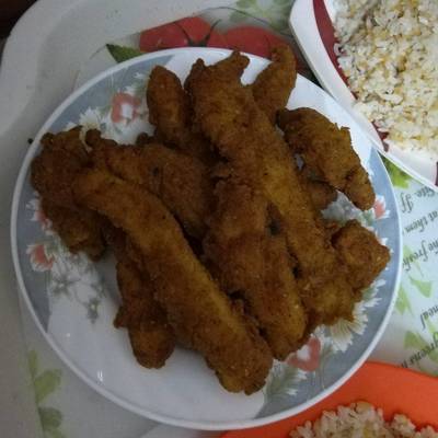  فراخ بانيه ستربس مقرمش 