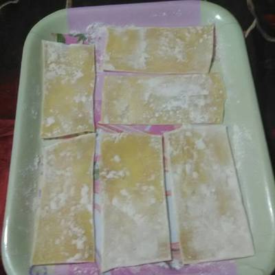  عجينه اللازنيا البيتي 