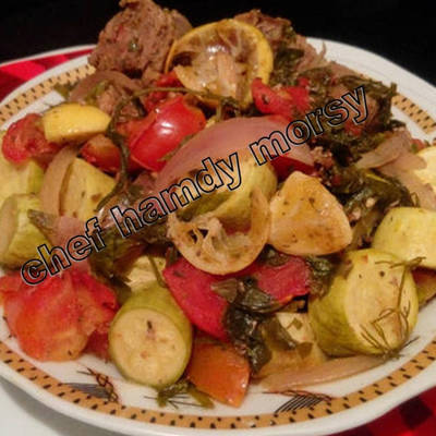  كوسا فلاحي بدون تسبيك الصلص من شيف حمدي مرسي 