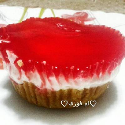  تشيز كيك ب الكب كيك 