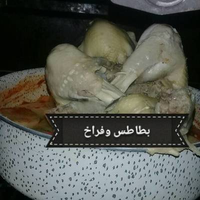  بطاطس وفراخ❤ 