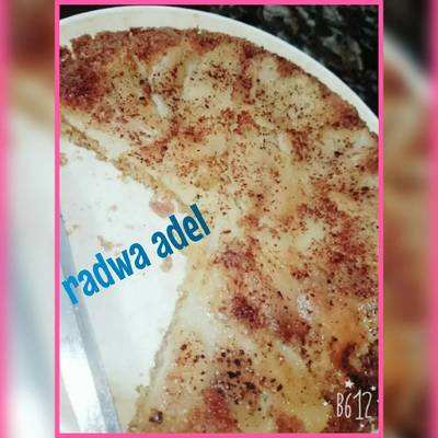  كيكة التفاح 