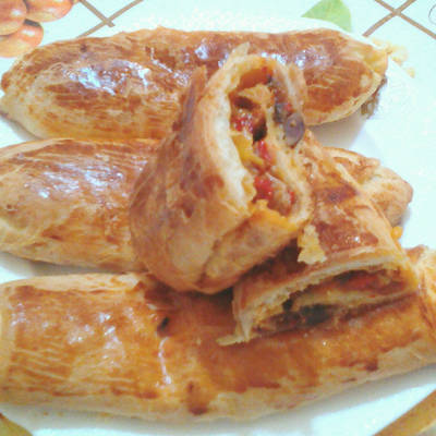  خبيزات بعجينة المسمن 