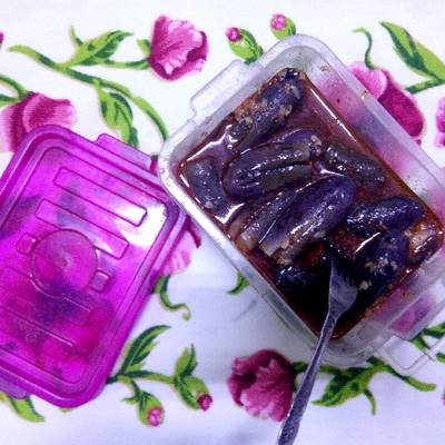  باذنجان مخلل (مسلوق) 