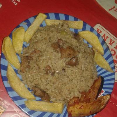  ارز بالكبد والقوانص 