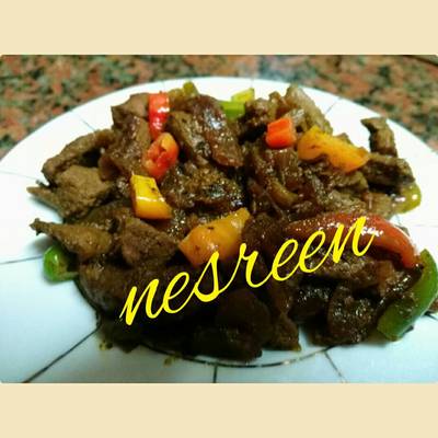  كبده بالصويا صوص 