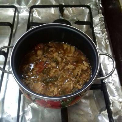  فاهيتا الدجاج الشهية 