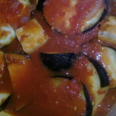  باذنجان باللحم المفروم 