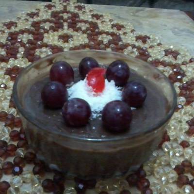  بودينج الشكولاته بطعم البندق 