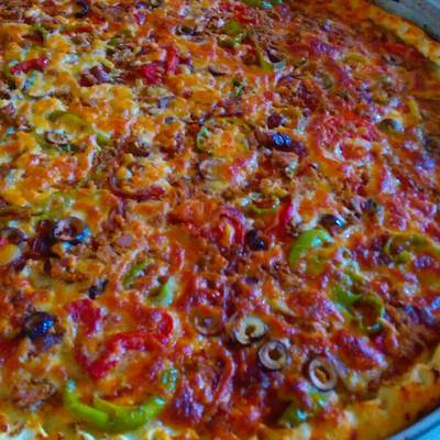  بيتزا بالتونه pizza 