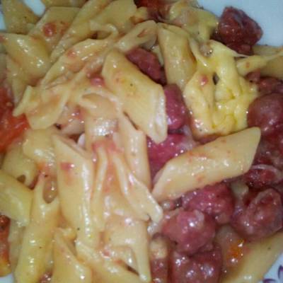  المكرونة المسلوقة (طريقة جديدة) 