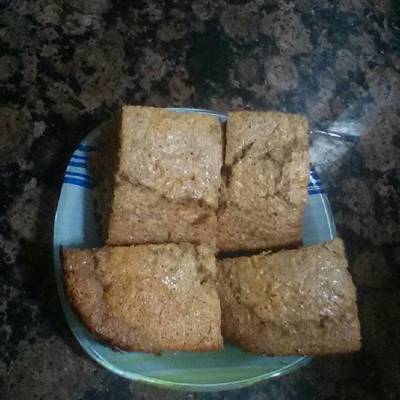  كيك الشوفان بالقرفة و الزنجبيل دايت 