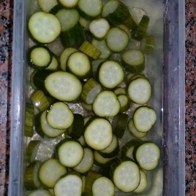  خيار مخلل❤ رائع وسهل جدا 