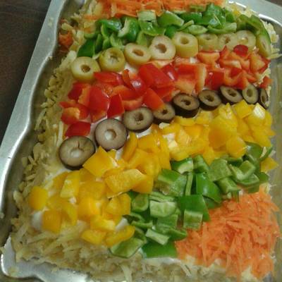  تورته التوست المالحه 