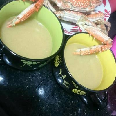  كابوريا وشوربه كابوريا بالكريمه 