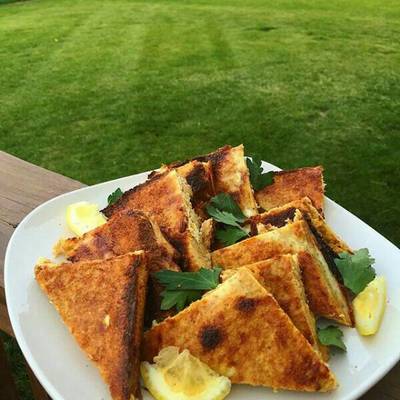  صينية التوست اللذيذة 