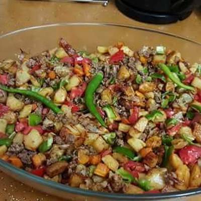  تورلى الخضار بالفرن 