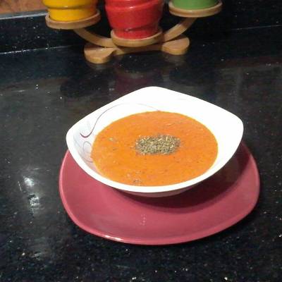  شوربة طماطم #موسم_ الطماطم 