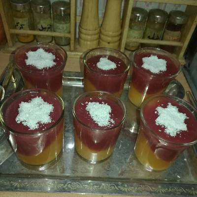  مهلبيه بالفواكه 