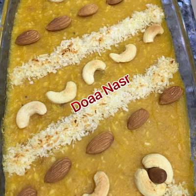  بطاطا حلوة بالمكسرات 