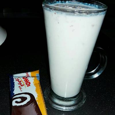  عصير لوز وموز باللبن على طريقة المغربية 