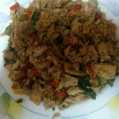  تونة مطبوخة وخفيفة / شاورمة تونة (دايت) 